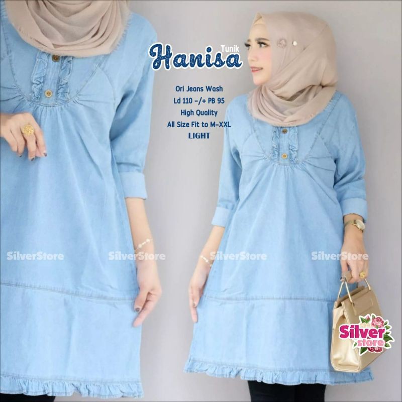 BAJU LEVIS WANITA HANISA TUNIK