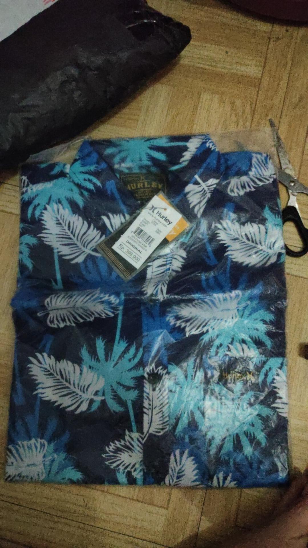 Kemeja Motif | Kemeja Surfing | Hem Pendek