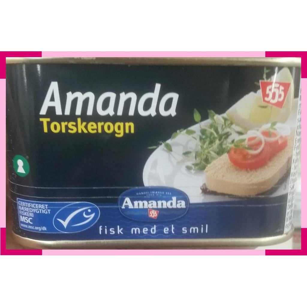 

Amanda | Torskerogn | product of denmark | 200 gram