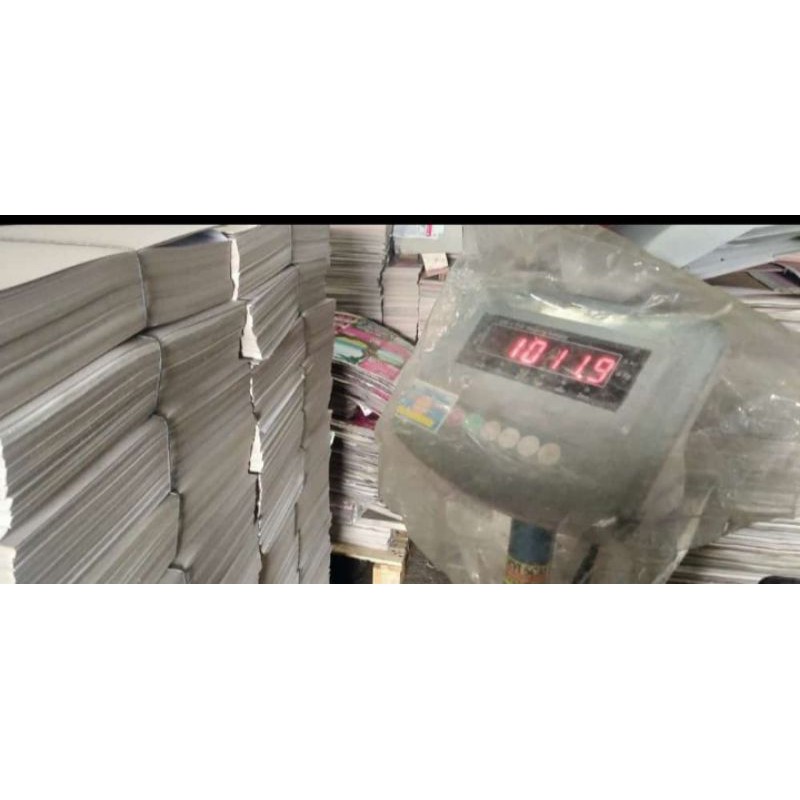 

KERTAS DUPLEX ukuran A4 GRAMASI Campur kiloan