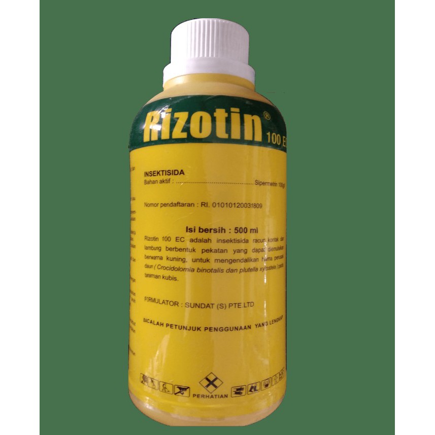 Insektisida Rizotin 500EC Rizotin 500ml pembasmi hama