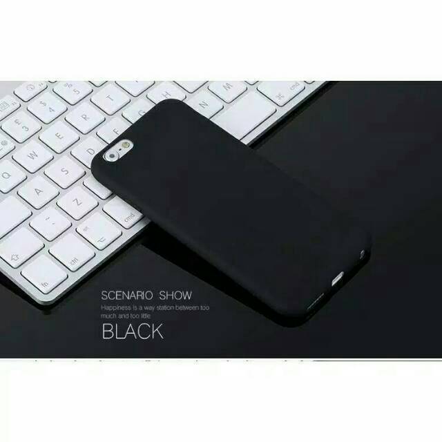 MATTE silikon Realme C3 / C2 / C1 / U1 FULL BLACK