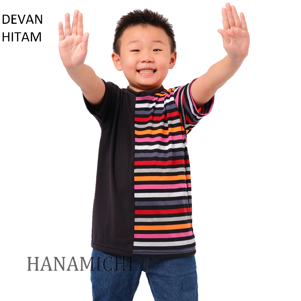 Hanamichi DEVAN Kaos Anak Lengan Pendek