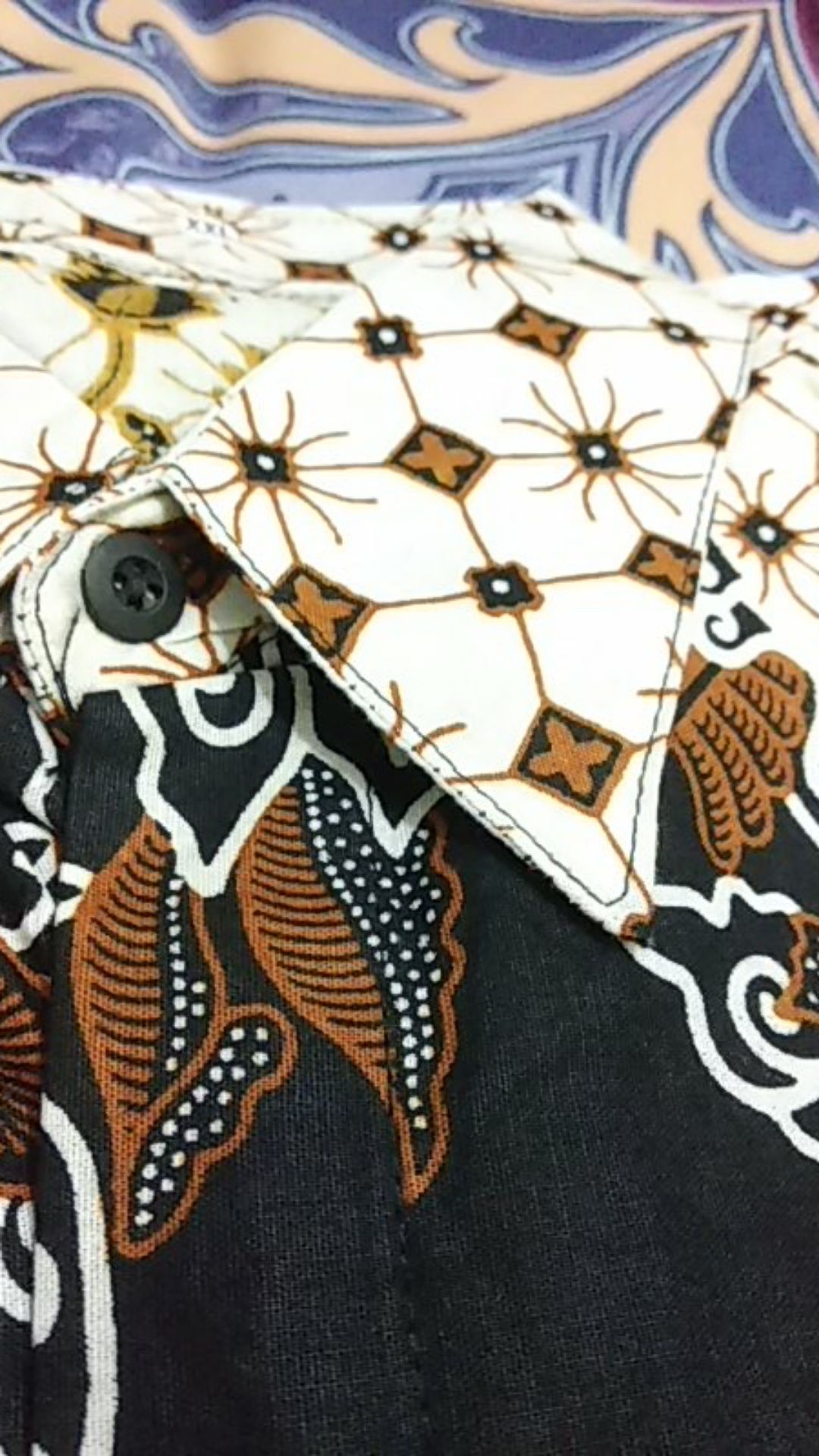 Batik Couple Keluarga - Sania Ruffle Batik Couple // Motif Corak - Batik Pekalongan