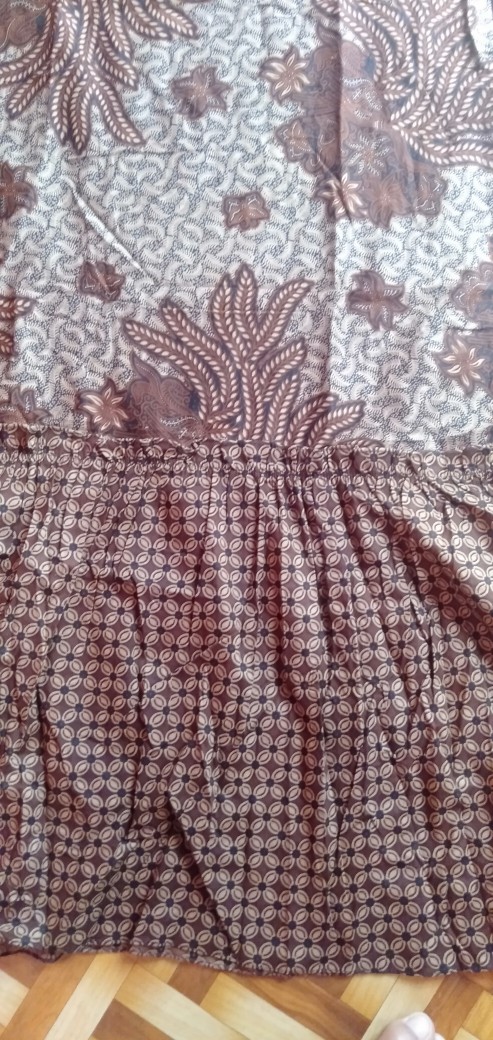 Maura Couple - Sania Ruffle Batik Couple Ori Ndoro Jowi Garansi Termurah Shopee - Batik Modern Solo