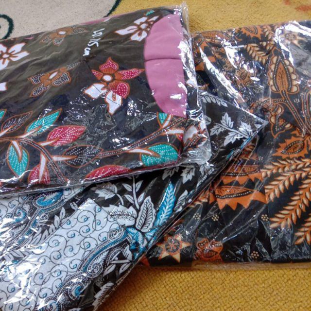 Bswart Batik Hrb026 Kenongo Hem Pendek Padi Pekalongan M L Xl Batik Pria Murah Modern Grosir