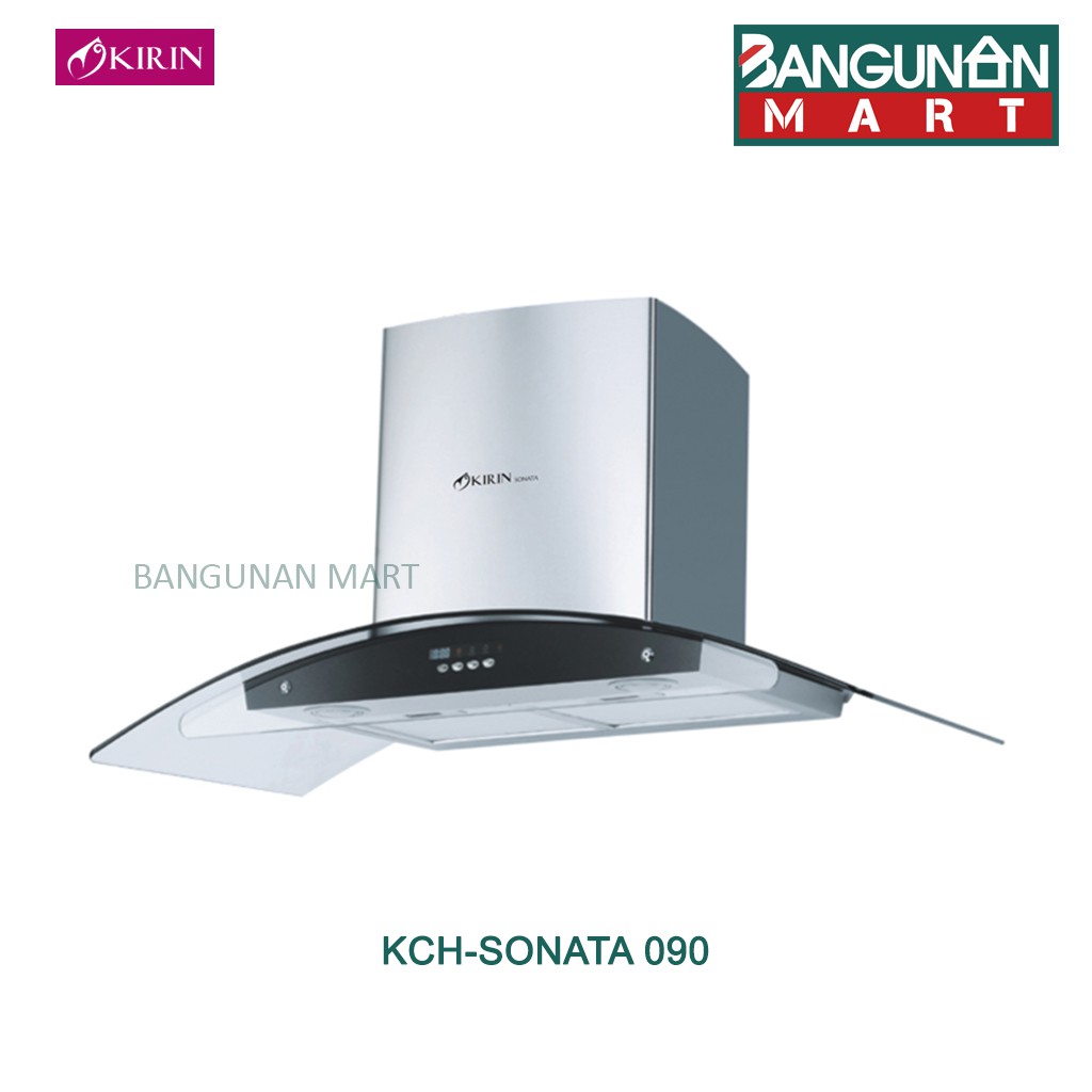 Kitchen Hood Exhaust Dapur Kirin KCH SONATA 090 Alat Hisap Asap Dapur