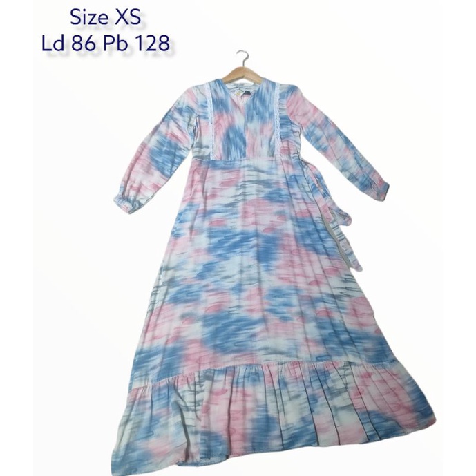 Gamis Rayon Motif Faeyza