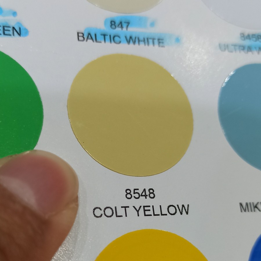 DITON 8548 COLT YELLOW Kuning Muda Cream Krem Cat Semprot Pilox Pylox