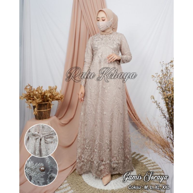 GAMIS PESTA/GAMIS SORAYA/BY RATU KEBYA