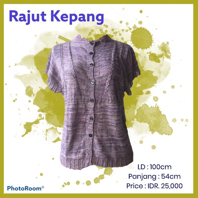 RAJUT KEPANG - PRELOVED