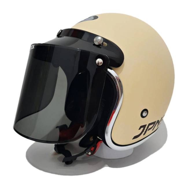 Helm JPN Cream Dof List Chrom