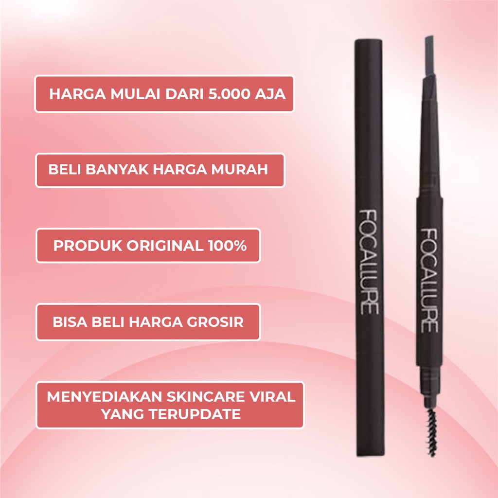 [ SKINHOUSEID ] FOCALLURE Eyebrow Auto Brows Pen FA18 / Eyebrow Pencil Matic / Waterproof Long-Lasting Eyebrow Pencil