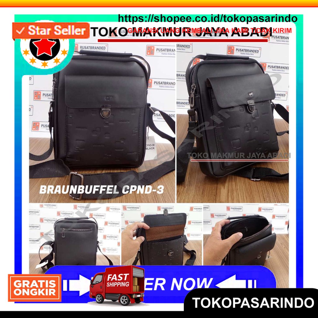 Tas Selempang Pria Tas Selempang Pria Import Branded Braunbuffel