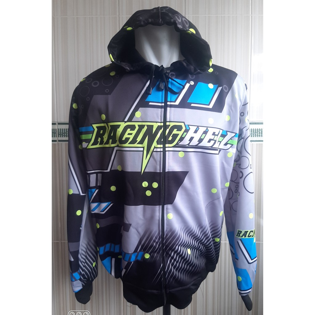 Jaket Hoodie Racing Hell PREMIUM
