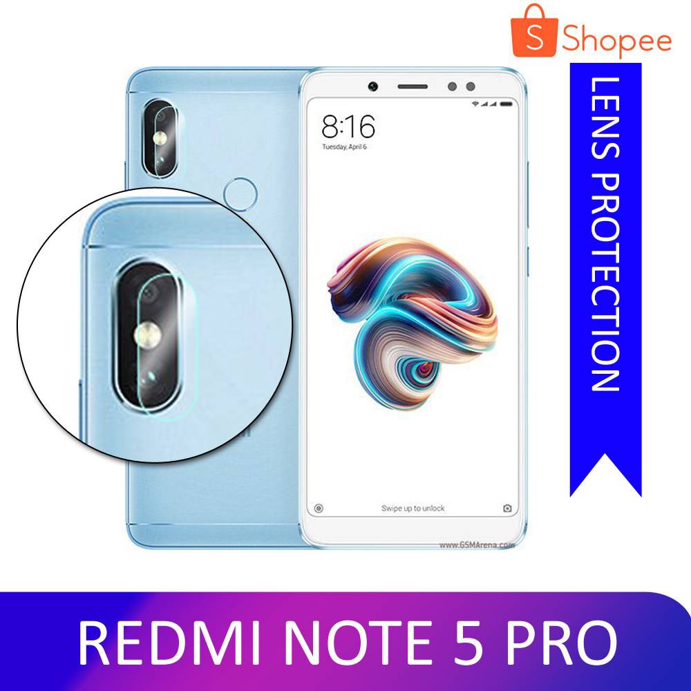 Tempered Glass Kamera XIAOMI Redmi Note 5 Pro Pelindung Kamera Bahan kaca