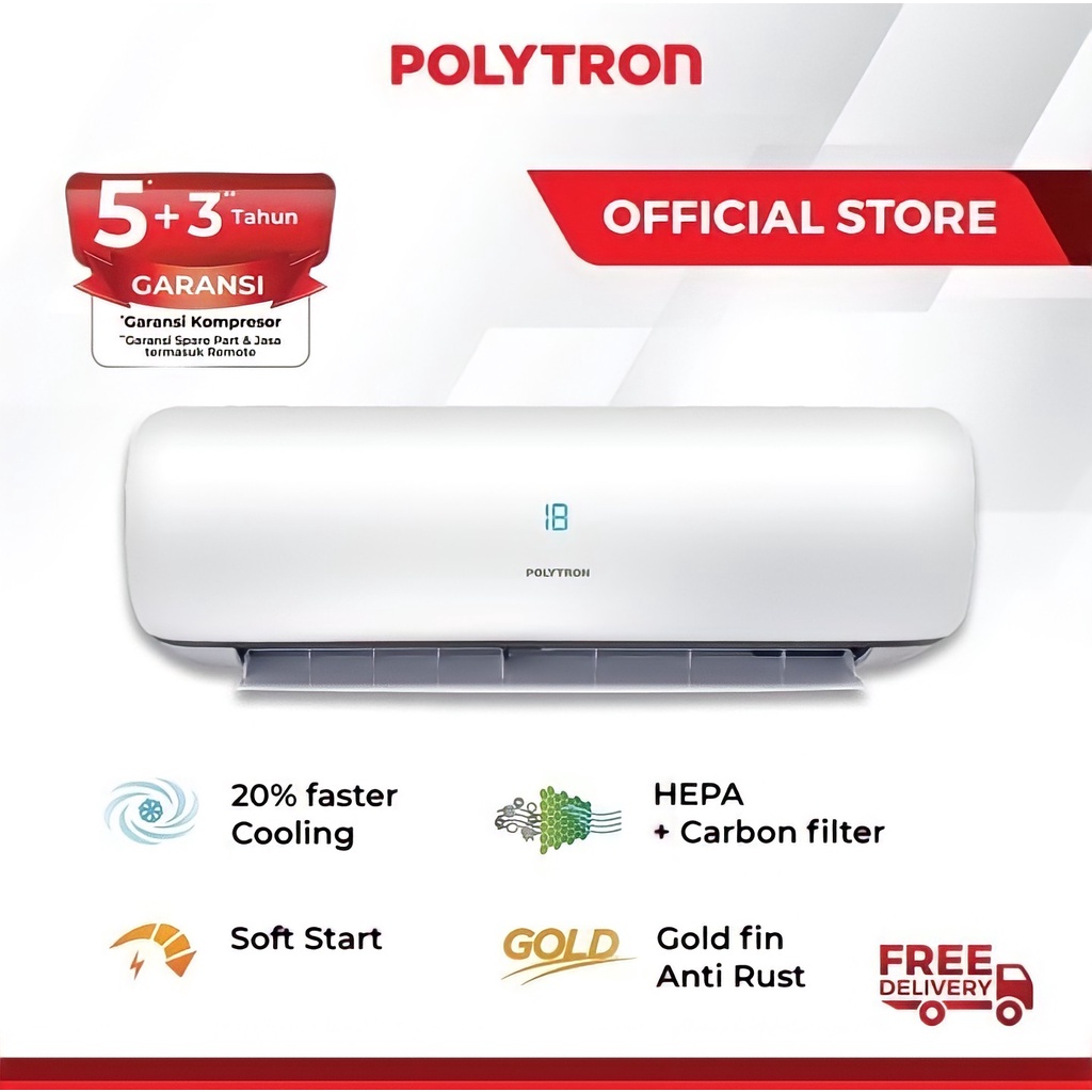 Polytron AC 2 PK Neuva Deluxe PAC 18VZ Standard 2PK PAC18VZ