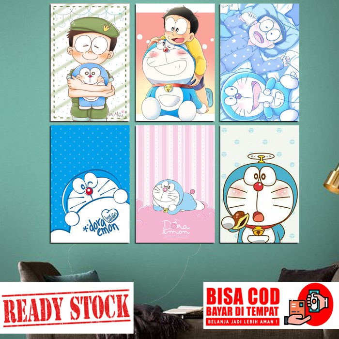 Hiasan Dinding Kamar Anak Doraemon Walldecor Rumah Kartun Poster Kayu Anime Hiasan Kamar Murah Shopee Indonesia