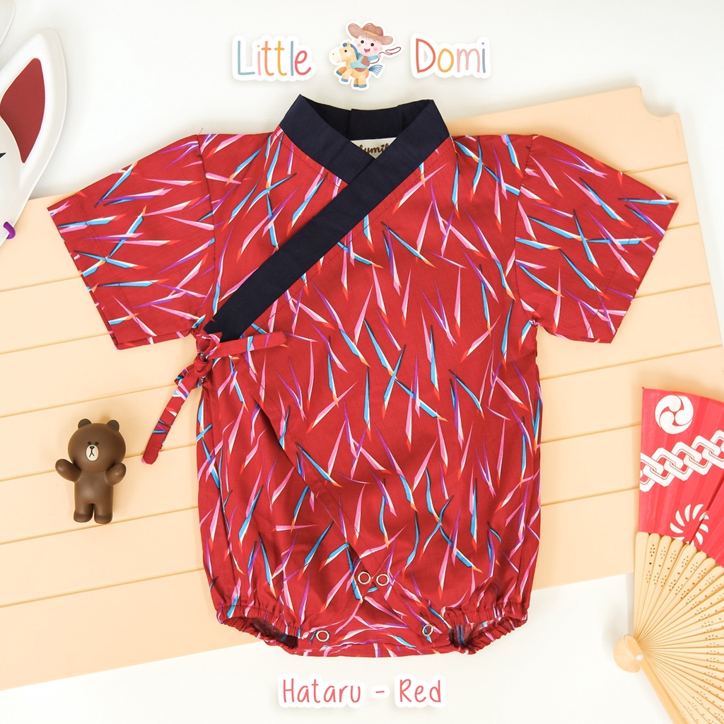 GRIBIK Kimono (Boy / Girl) - Pakaian Bayi - Kimono Bayi - Jumper Bayi - Little Domi