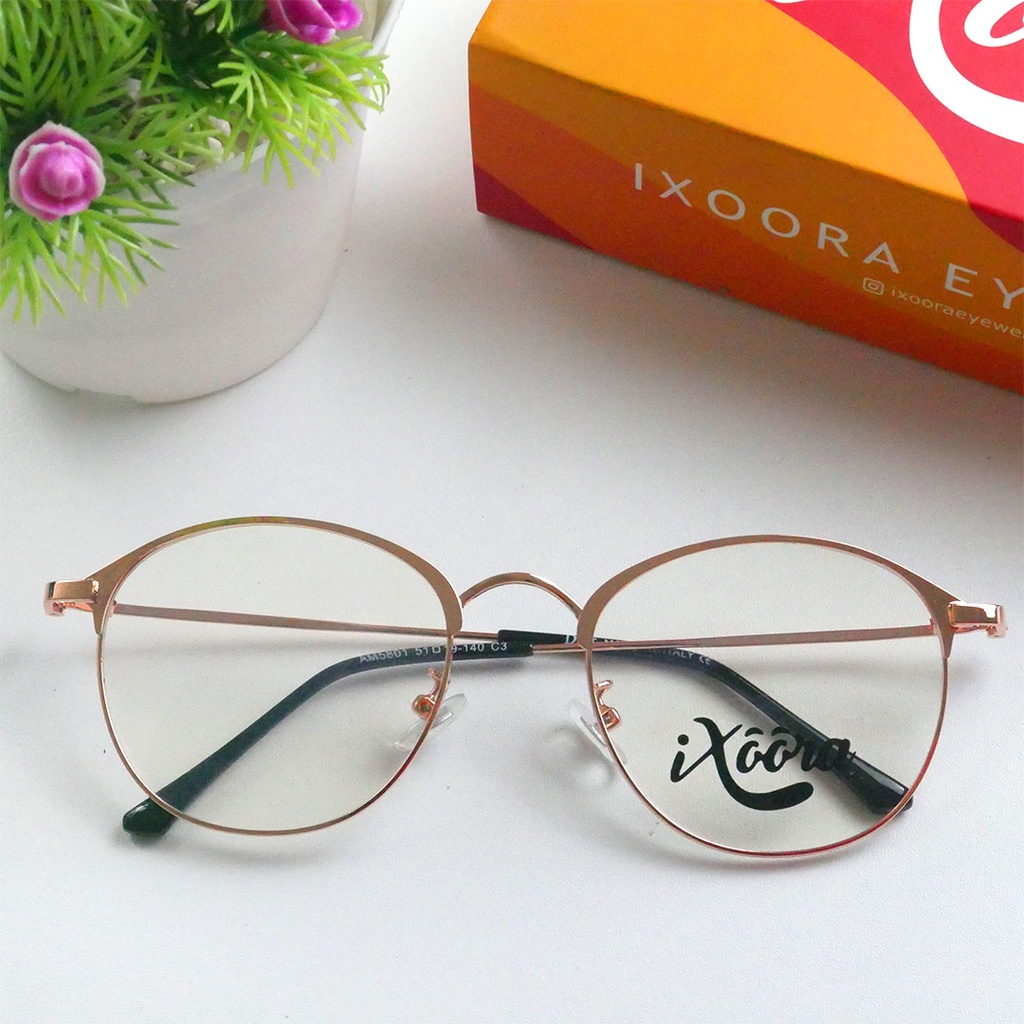 [Best Seller Paket Photocromic] Kacamata Ixoora Cley