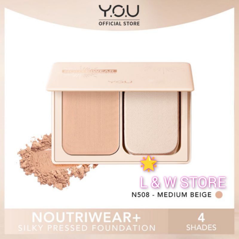 YOU Noutriwear+Silky Pressed Foundation