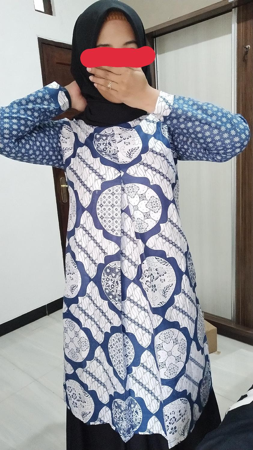 Atasan Dress Batik Wanita Biron Dsc05667