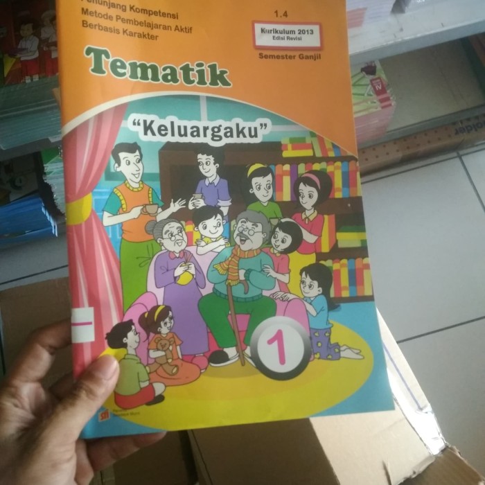 buku lks tema 4 kelas 1 swadaya murni sm MURAH ORI Tematik SD