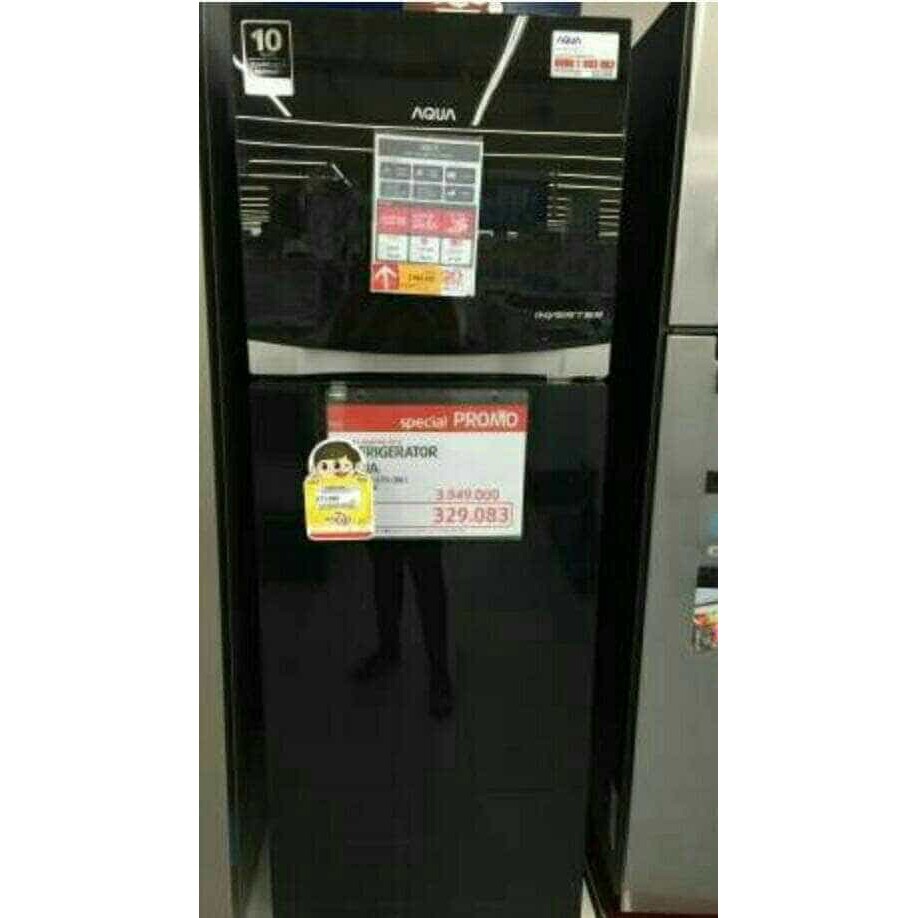 KULKAS INVELTER AQUA AQR-D275 R BK