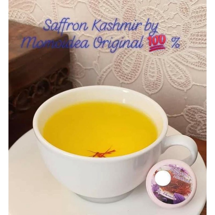 SAFFRON KASHMIR ECER PER HELAI by MOMO MOMOIDEA