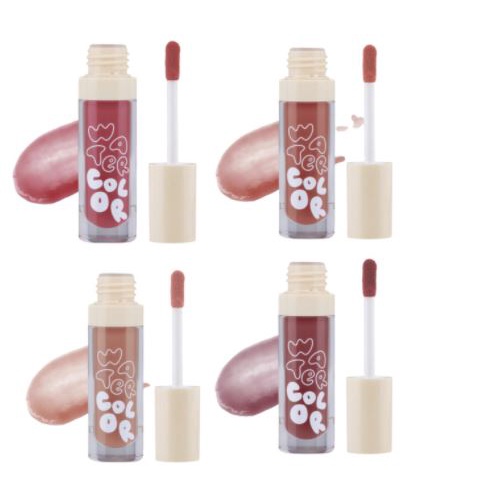 [BPOM] EMINA WATER COLOR LIP SERUM 100%Ori Watercolor DAWN DUSK HAZE MIST Colour