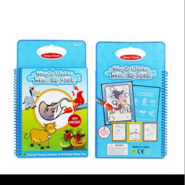 

Magic Water Drawing Book Animal