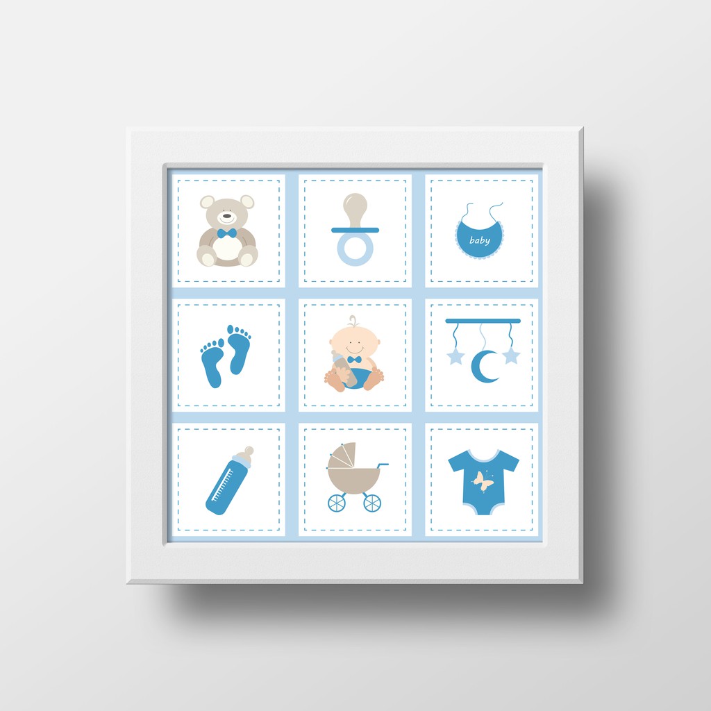 Poster Dinding Kamar Anak,Hiasan Kamar Bayi Laki,Gambar Kamar Anak Cowok