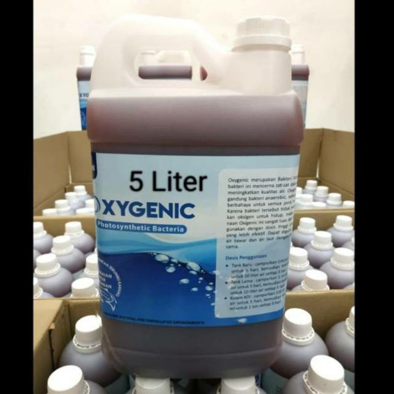 Oxygenic 5 Liter 5L Probiotik / Bakteri Starter Kolam Akuarium Aquascape