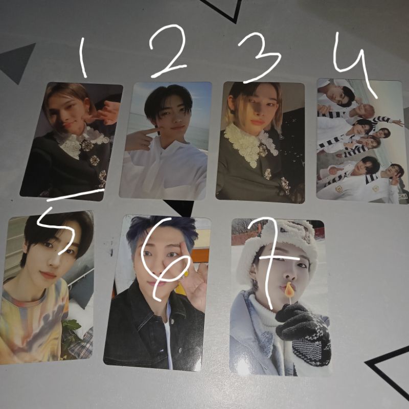 PC OFFICIAL ENHYPEN NI-KI, SUNGHOON, GRUB, RM WINTER PACKAGE 2020, RM BUTTER WERVERSE SHOP