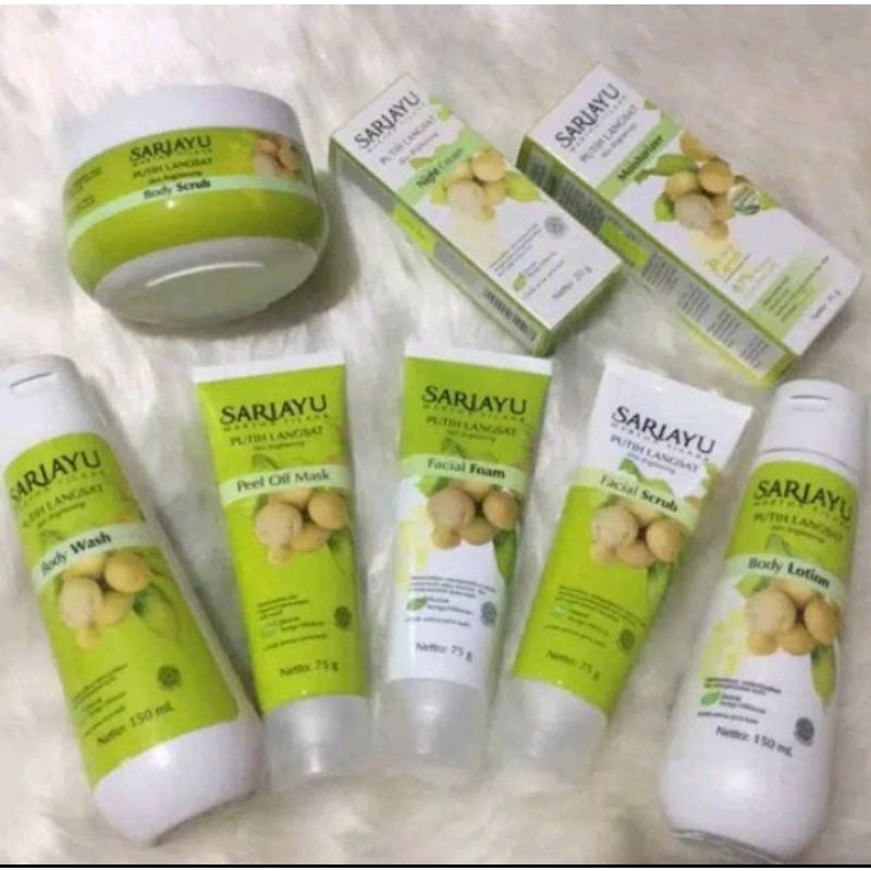 Paket Sariayu Putih Langsat isi 7 pcs