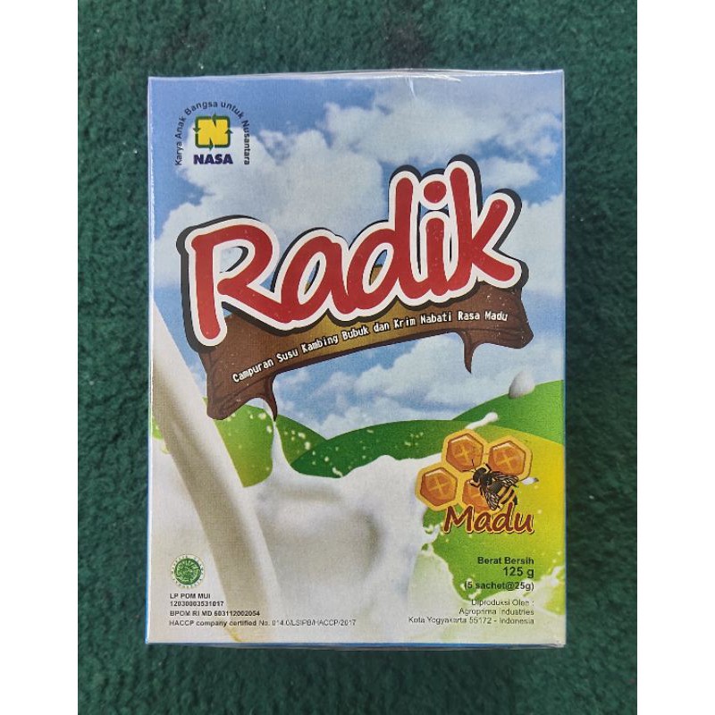 

radikma susu kambing rasa madu