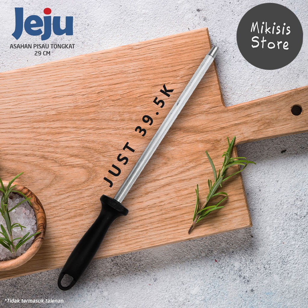 TONGKAT PENGASAH PISAU PENGASAH MIRIP ASAHAN CHEF JUNA -  Jeju Asahan Pisau Tongkat 29 Cm