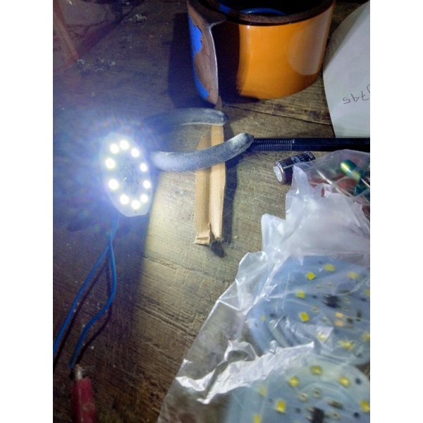 lampu LED 10 biji 3 watt siap rakit