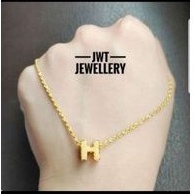 LIONTIN EMAS HURUF INITIAL NAGITA ALPHABET H