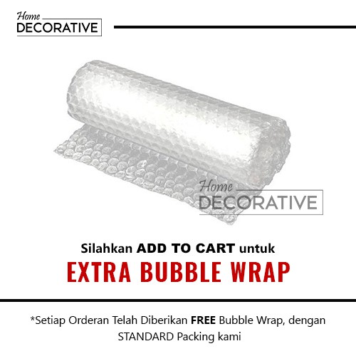 

EXTRA BUBBLE WRAP (Plastik Gelembung Untuk Packing Tambahan)