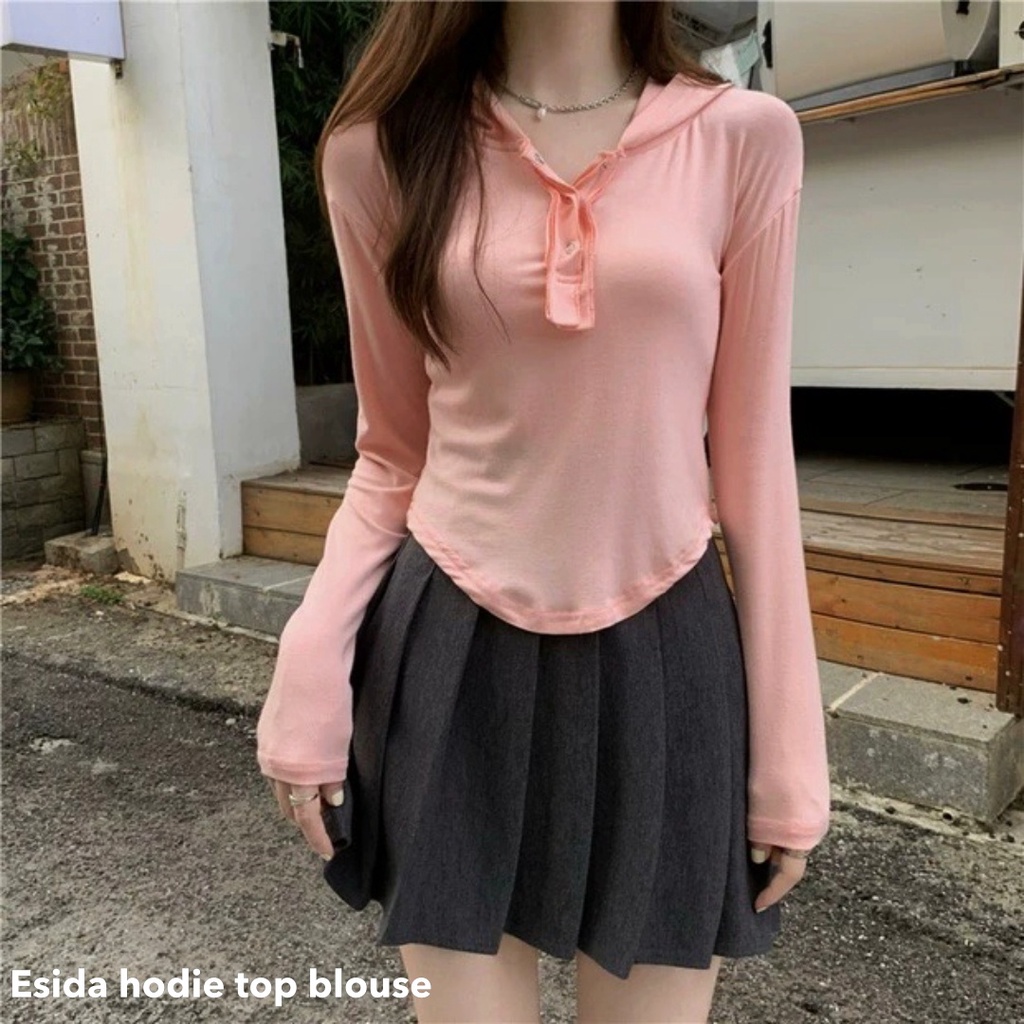 Esida hodie top blouse - Thejanclothes