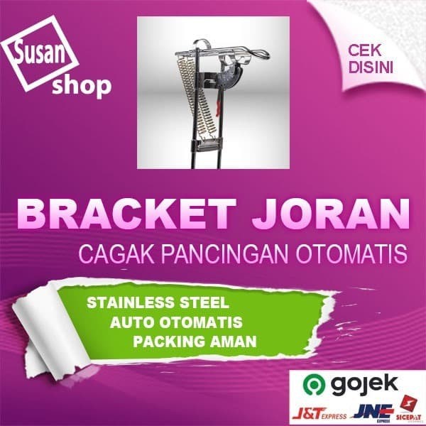 Cagak Joran Pancing Bracket Dudukan Pancingan Ikan