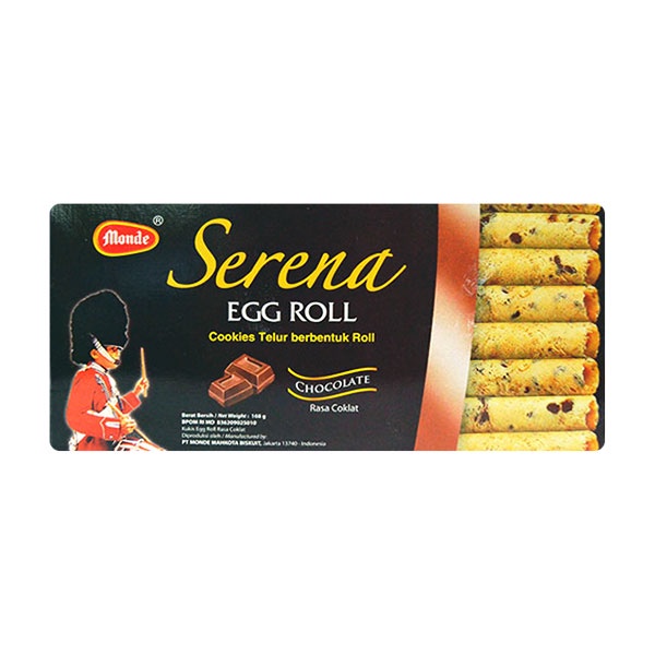 

MONDE EGG ROLL CHOCOLATE 168g