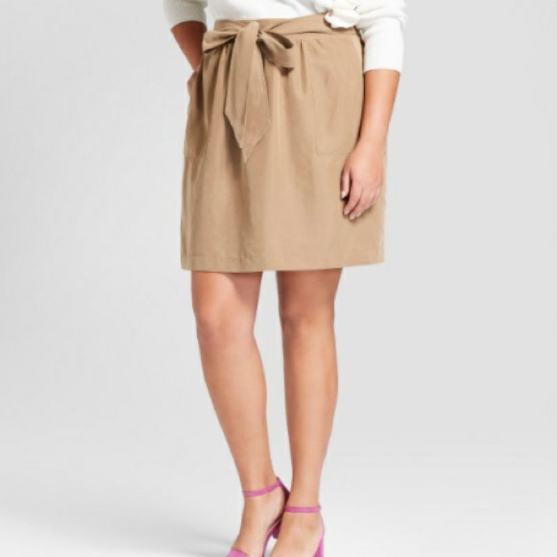 A new day waist skirt Terbaru (Mocca)