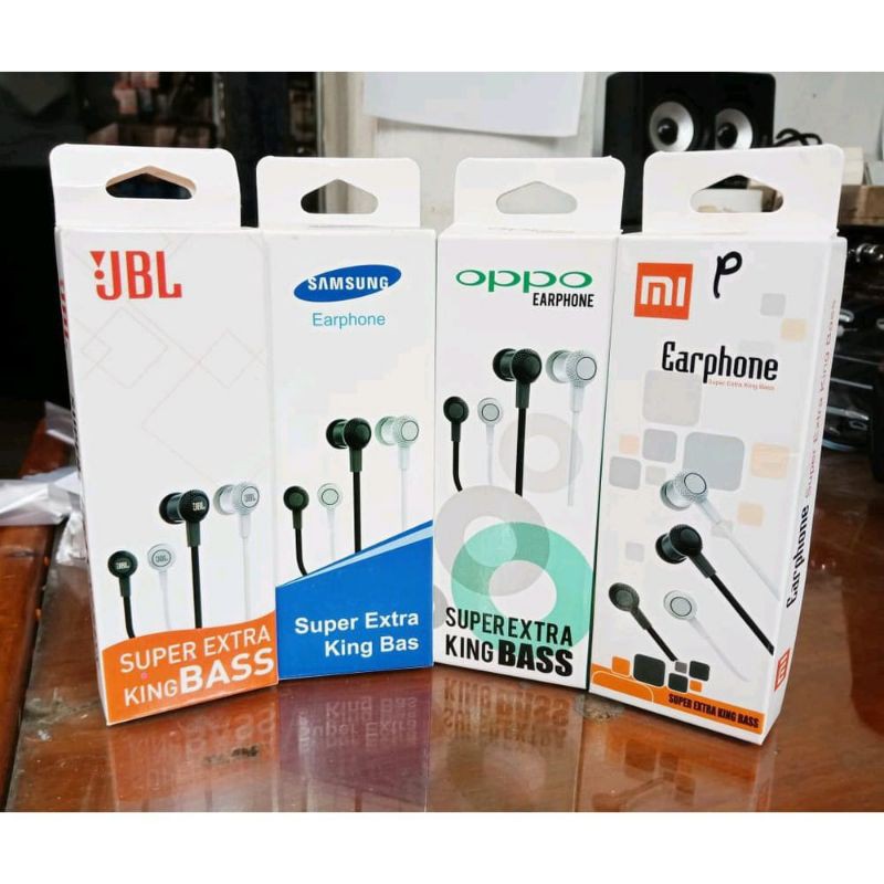 Headset SUPER KING EXTRA BASS - EARPHONE SUPER BASS