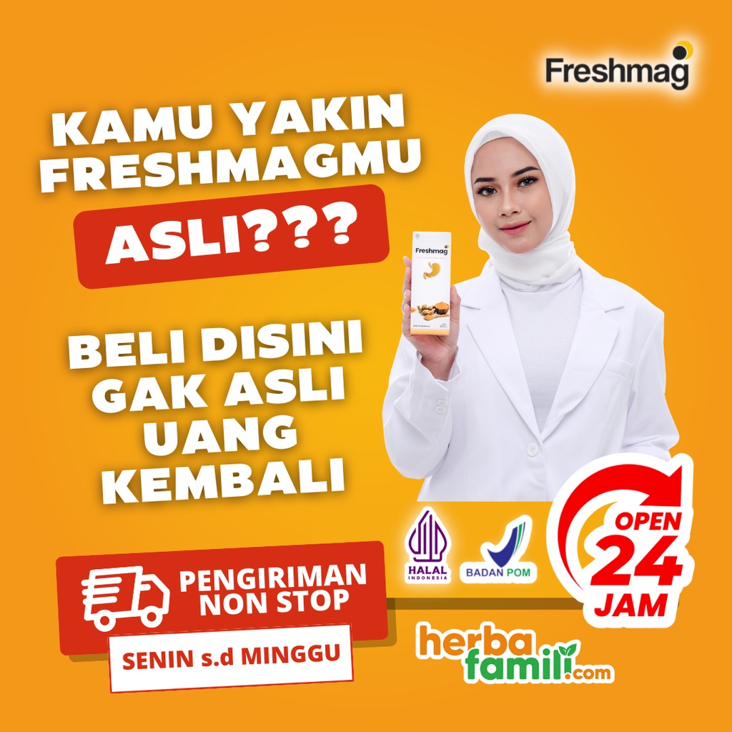 FRESHMAG 100% ORIGINAL | Ori Official Store Asli Ampuh Atasi MAAG ASAM LAMBUNG GERD Freshmag