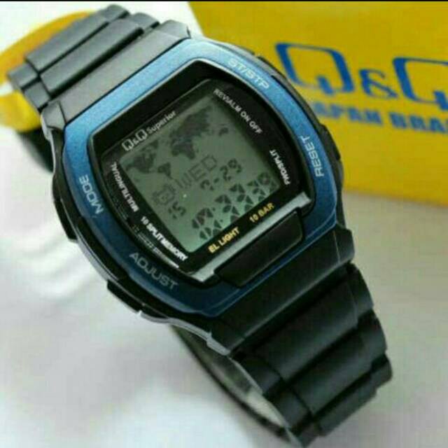 Cuci gudang JAM TANGAN PRIA Original QQ Q Q QnQ MMW3 PETA  Data Bank  Elegan