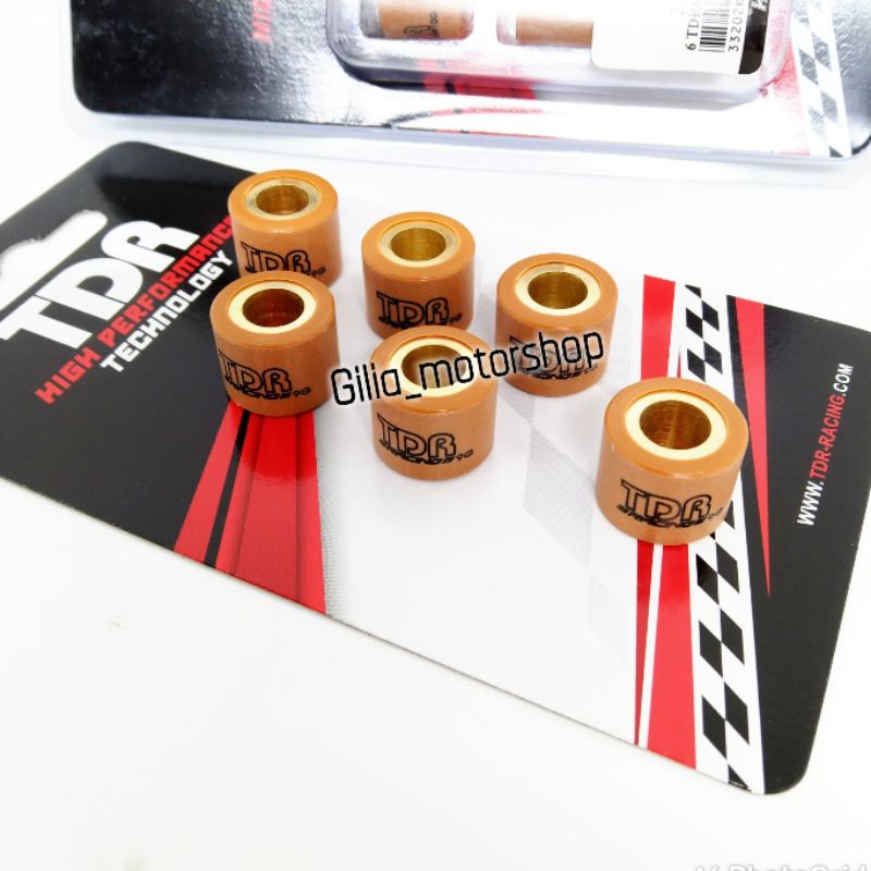 Roller Racing TDR Original isi 6 pcs Nmax Mio Xeon Lexi Vario Beat