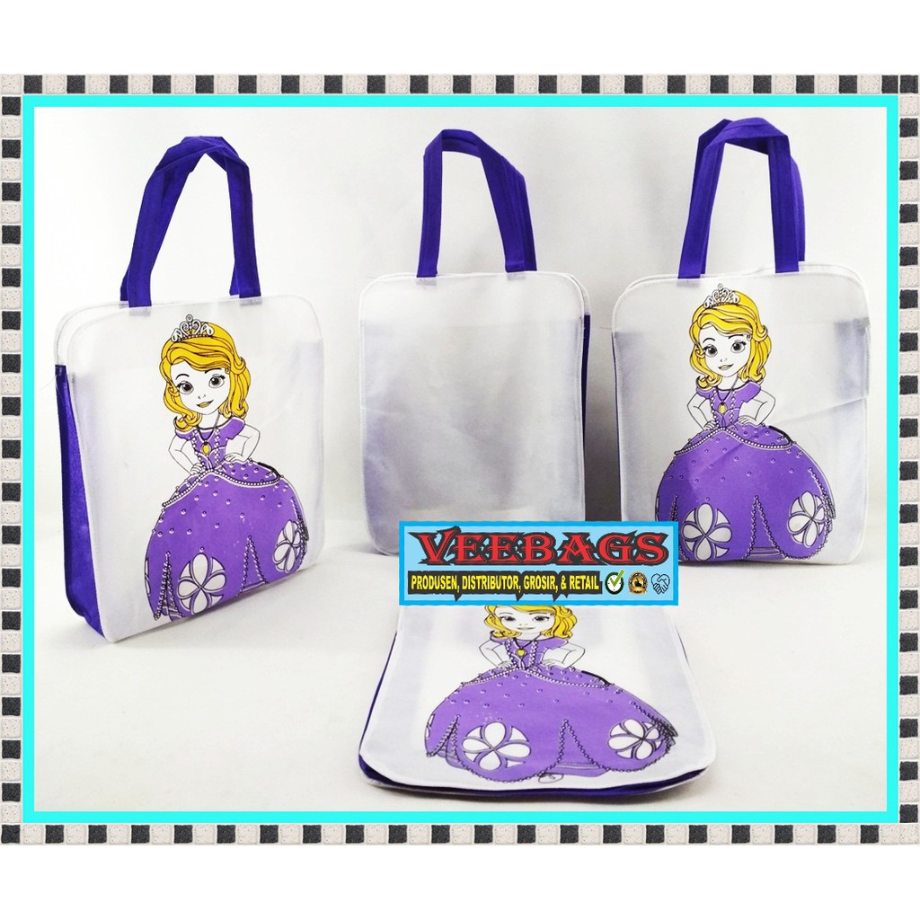Goodie Bag Barney, Souvenir Ulang Tahun, Tas Ulang Tahun, GoodyBag, Perlengkapan Ulang Tahun-3