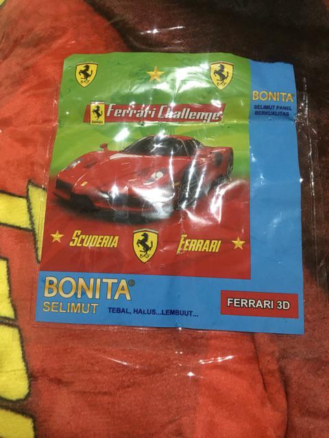 Bonita Bedcover Set 180x200 King Rumbai Minimalis ( Bed Cover ) Friamart